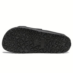 Men's Two Band Slide Sandals for Outdoor Beach