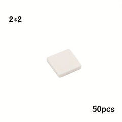 200pcs DIY Building Blocks Ceramic Tile 2x2 Educational Creative Toys