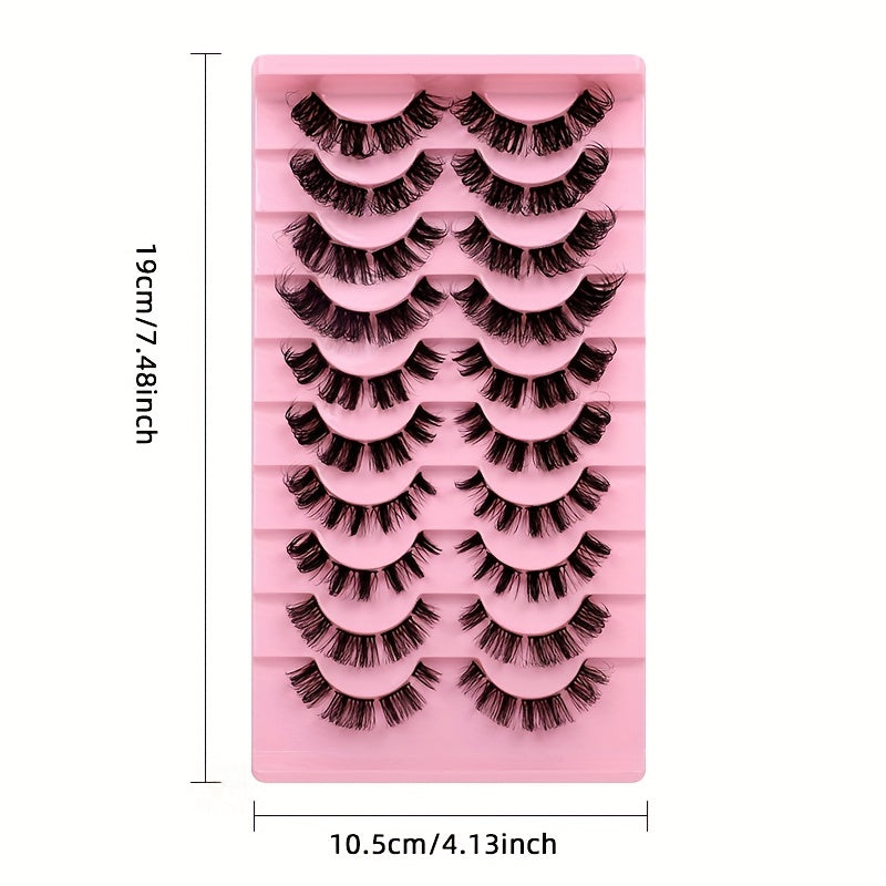 Sexy Fox Eyes DD Curling False Eyelashes Natural Look Thick False Eyelashes