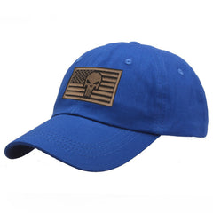 Skull Embroidery Patch Baseball Cap Cotton Sports Sun Hat Hip Hop Golf Dad Hats