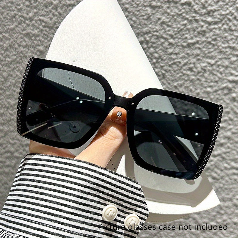 Large Square Sunglasses UV400 Sun Shades Party Beach Travel