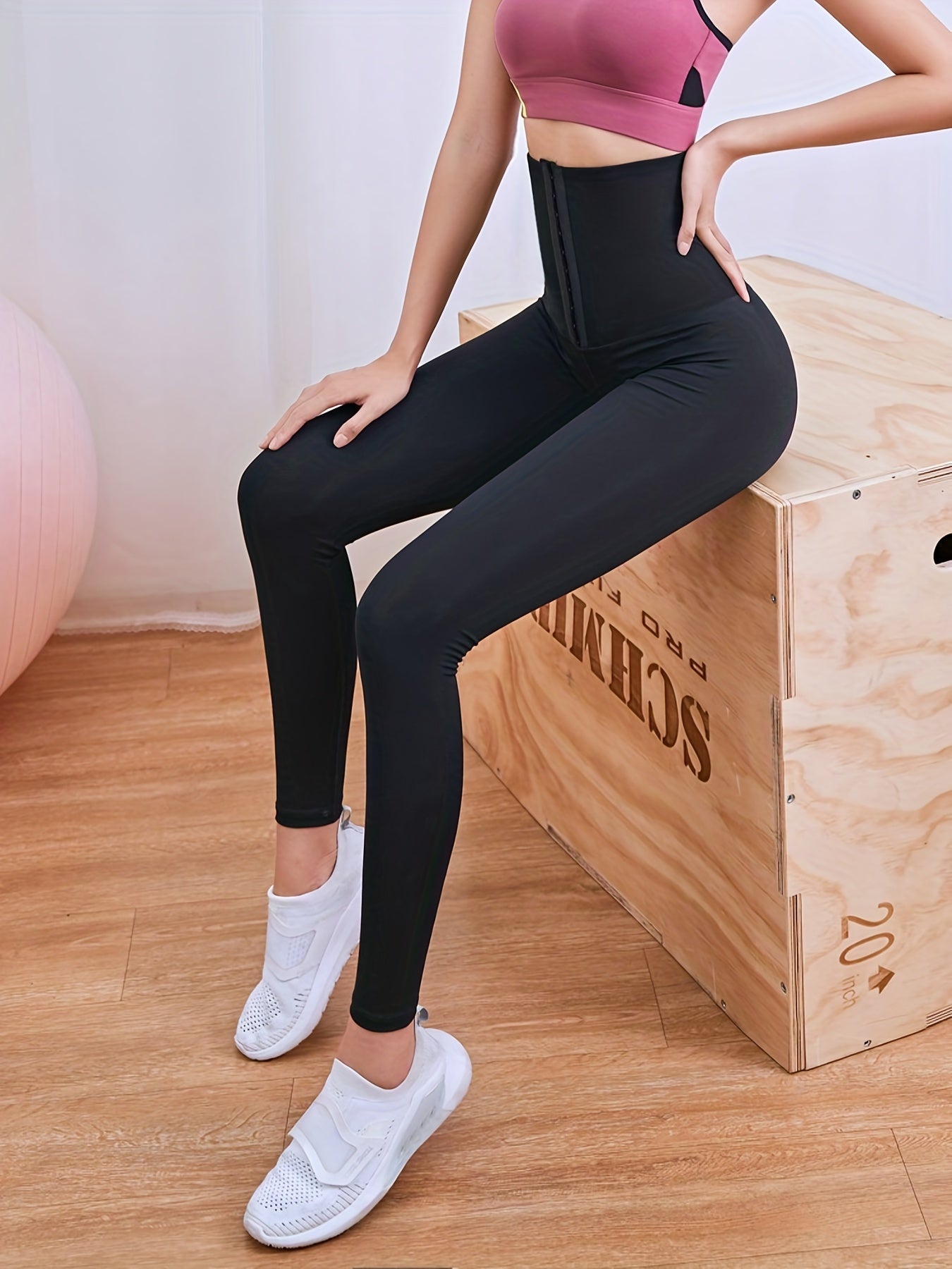 High Waist Push Up Leggings Hook Women Fitness Sport Sexy Workout Gym