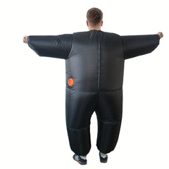 Inflatable Skeleton Costume Funny Cosplay Party Outfit