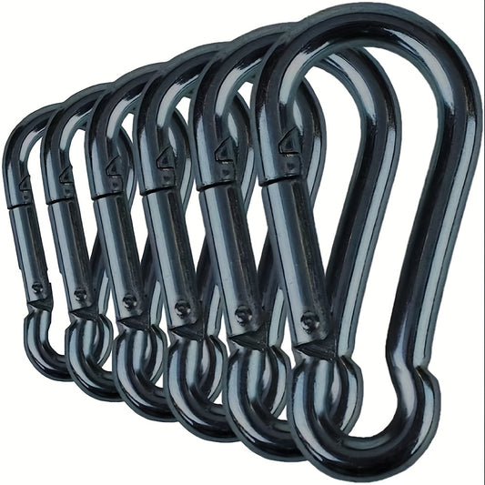 10pcs Aluminum Carabiner Clips for Camping Hiking Fishing