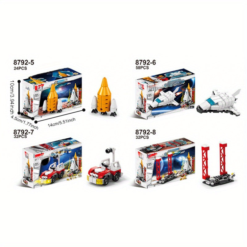 319pcs Building Blocks Toy 8 in 1 Airplane Model Series Set Kids Gift