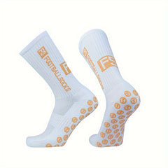 Men's Soccer Socks Non slip Grip Socks Football Socks Sports Crew Socks