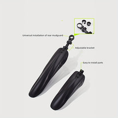 Mountain Bike Mudguard Big Flying Fish Effective Set Freely Adjustable