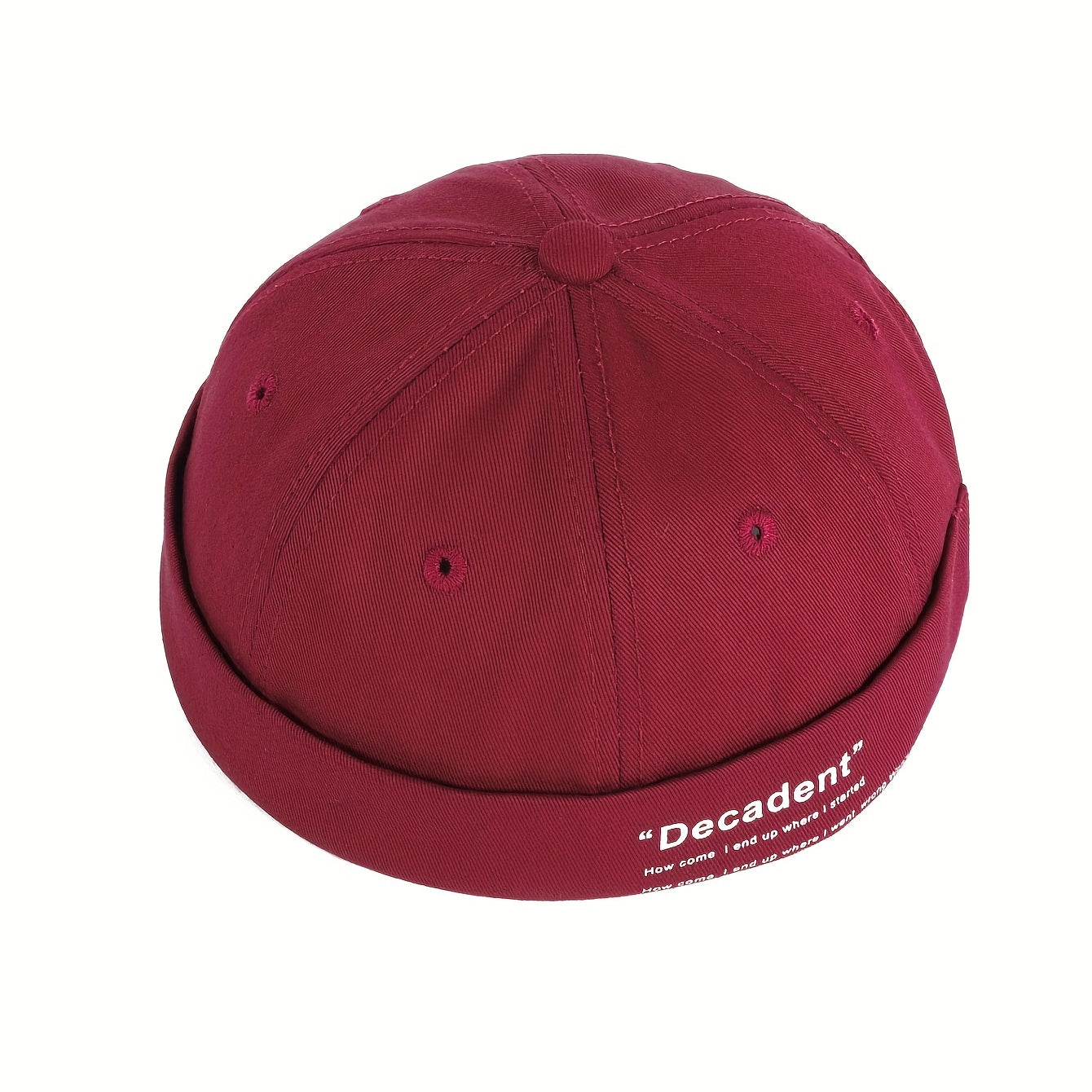 Cotton Sunshade Skullies & Beanies Hat with Alphabets