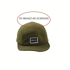 Unisex Breathable Baseball Cap With Letter Embroidery
