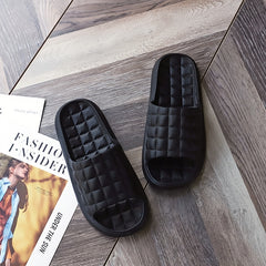 Unisex Lightweight Non Slip Open Toe Slides for Indoor Home House Shoes