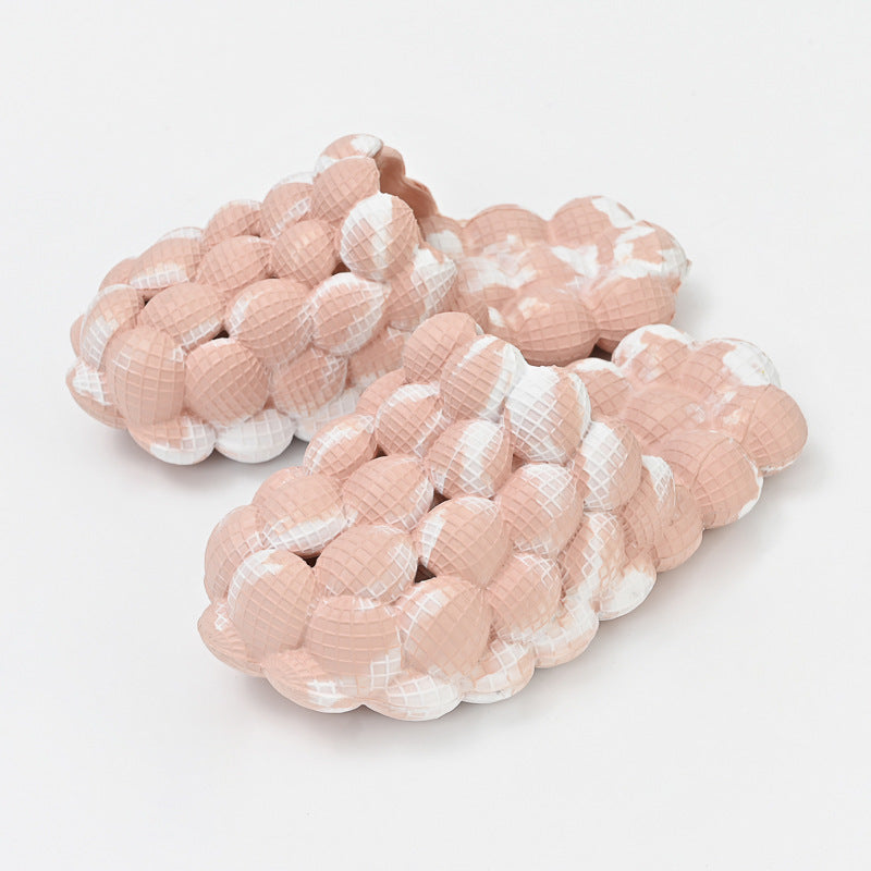 Men Women Massage Bubble Slides Golf Ball Slides Spa Slippers
