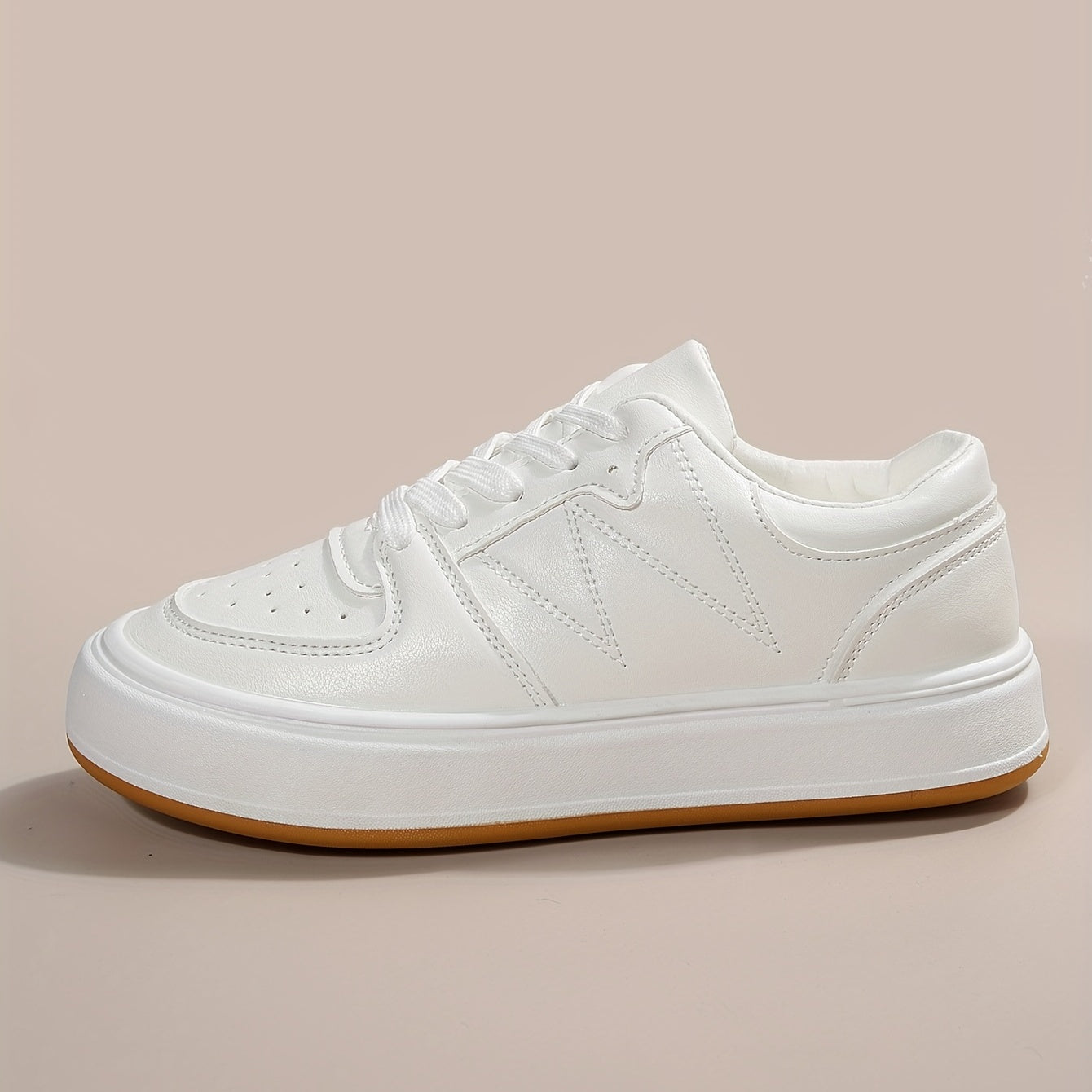 Women's Lace-Up Low Top Platform Sneakers