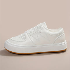 Women's Lace-Up Low Top Platform Sneakers
