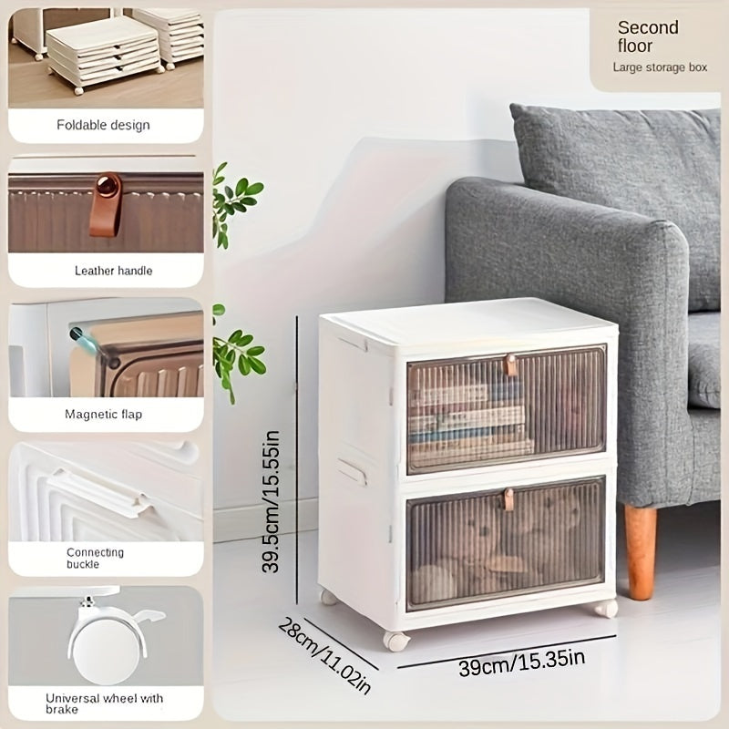Plastic Storage Bins With Double Doors