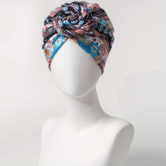 Compass Floral Turban Vintage Beanie Head Wrap Chemo Cap Bandana