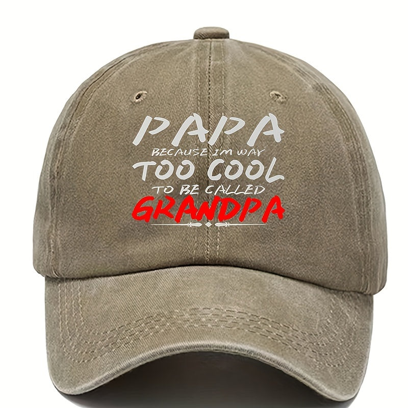 Fashionable Washed Cotton Baseball Cap Sunscreen Hat for Outdoor Activities