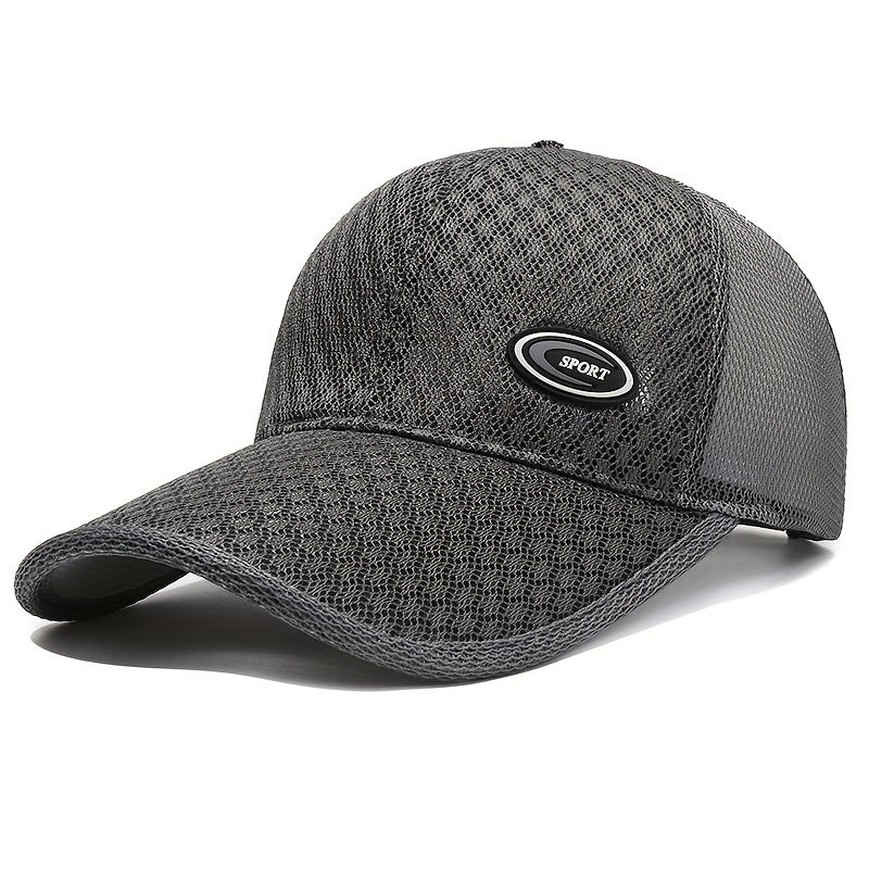 Men's Mesh Sports Baseball Cap Outdoor Breathable