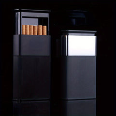 Magic Cigarette Case Hard Decoration Portable Metal Box For Men