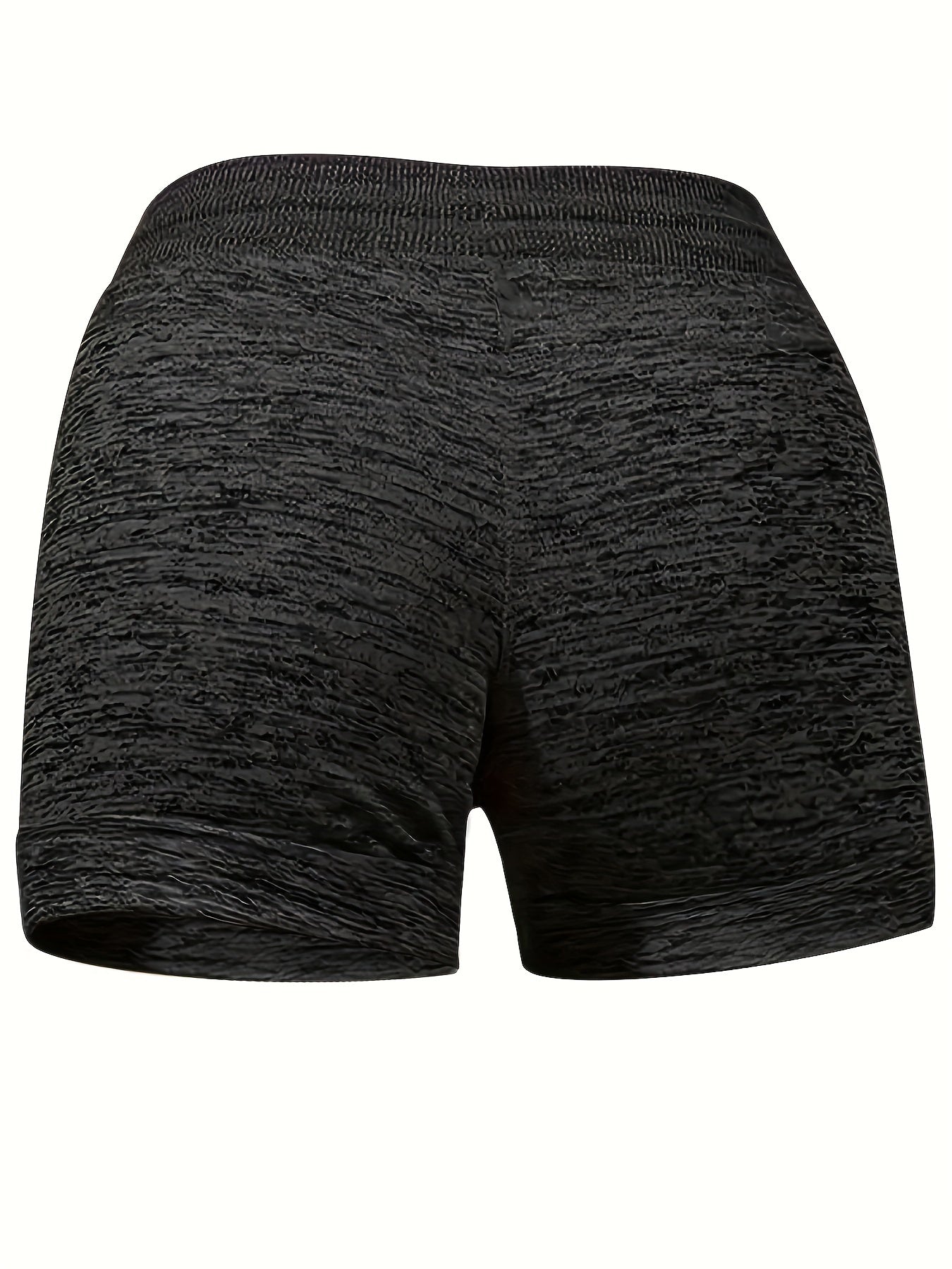Sunflower Print Drawstring Shorts for Women