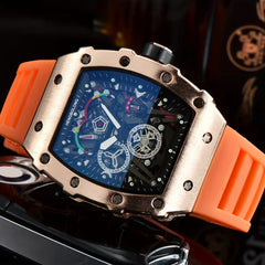 Kids Quartz Barrel Watch Pointer Alloy Wristwatch Men's Accessories