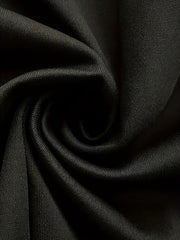 Solid Half Sleeve Round Neck Dress with Belt