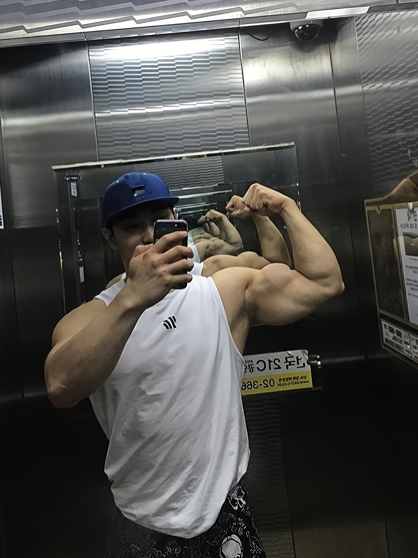 Pattern Print Men's Sleeveless Tank Tops