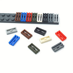 150pcs 1x2 Thin Building Blocks Sewer Cover DIY Brick Acc