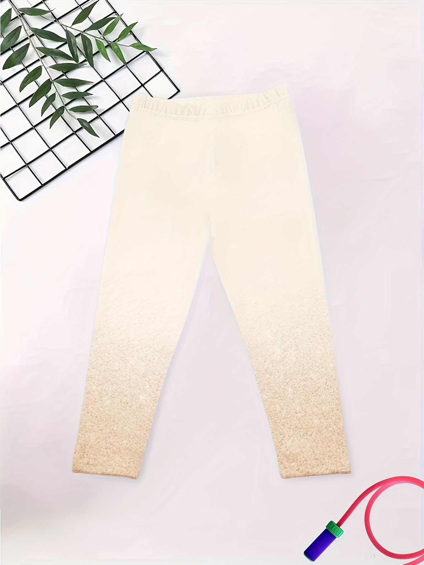 Girls Casual Gradient Leggings For All Seasons