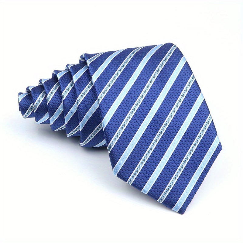 Men's Oblique Striped Tie for Business
