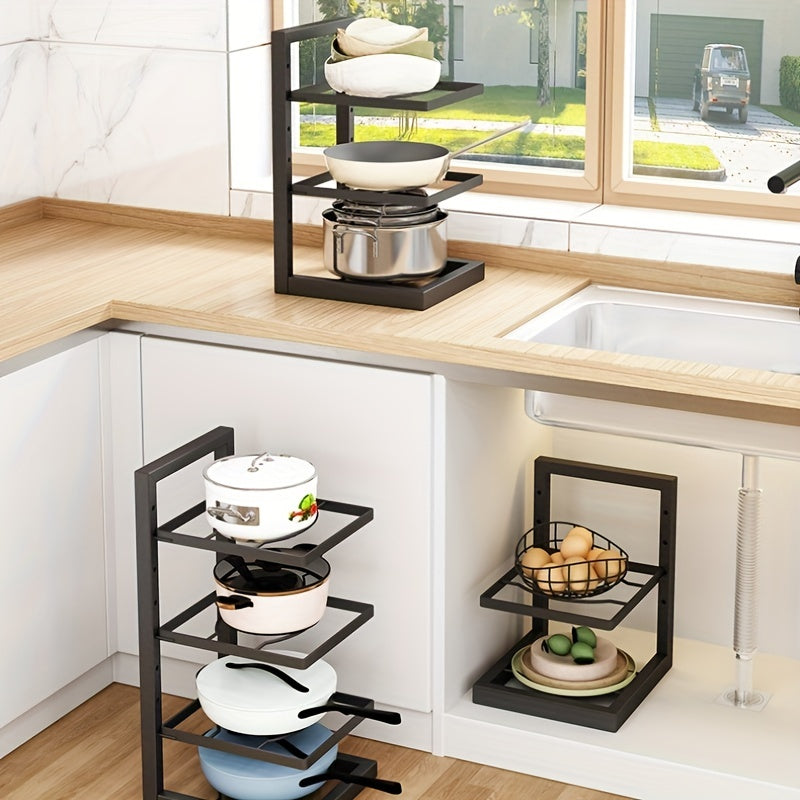 Kitchen Rack Pots Water Basins Fruit Baskets Organizer