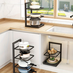 Kitchen Rack Pots Water Basins Fruit Baskets Organizer