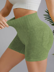 High Waist Sports Yoga Shorts Stretch Biker Women's Activewear