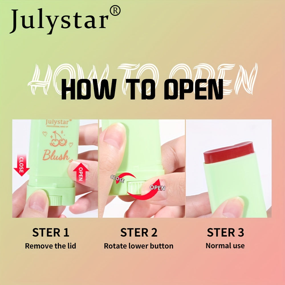 3 Colors Highlight Blush Stick Contouring Brightening Makeup for Cheeks