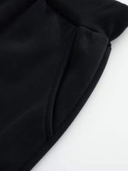Letter Pattern Print Men's Pants Drawstring Comfy Active Stretch Trousers