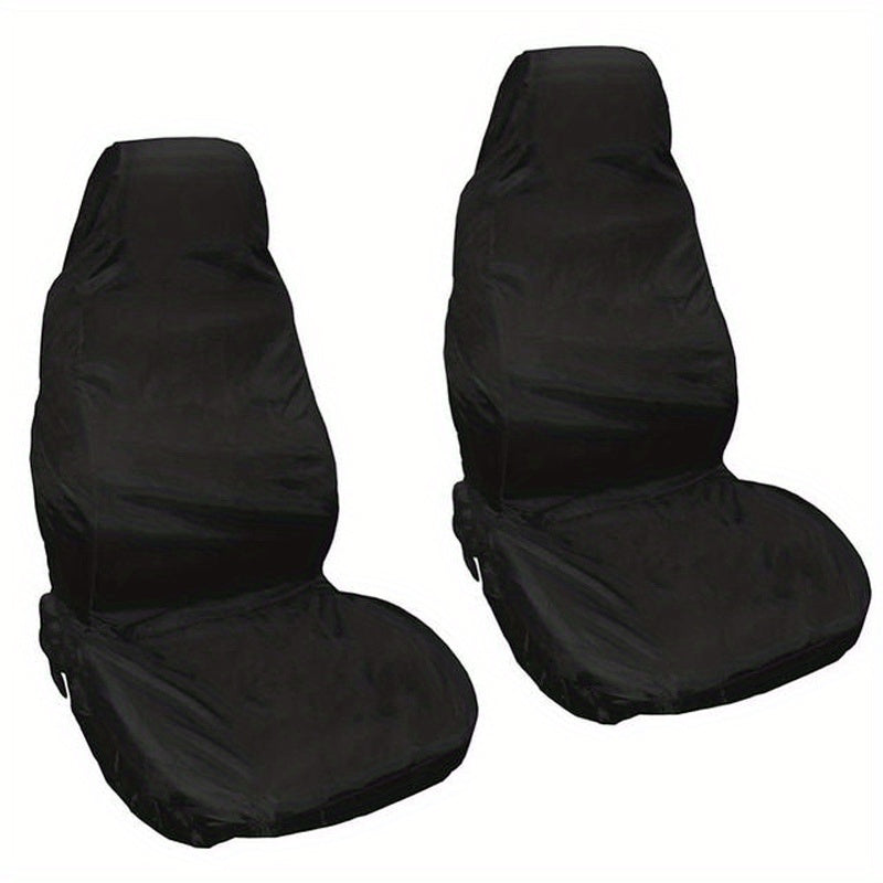 2pcs Waterproof Universal Seat Cover Front Car Van Seat Covers Protectors