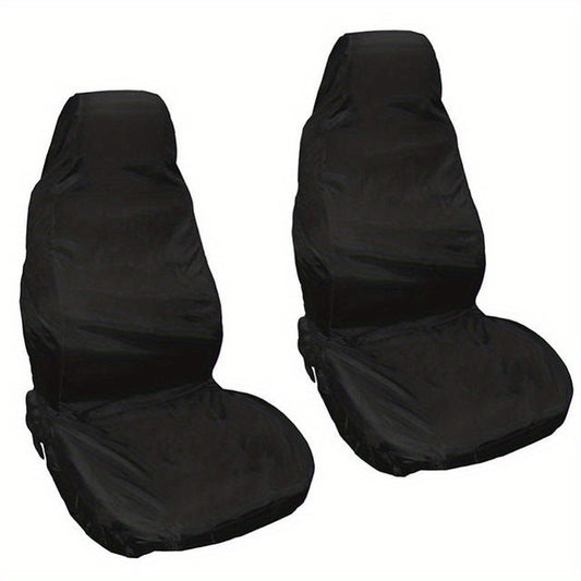 2pcs Waterproof Universal Seat Cover Front Car Van Seat Covers Protectors