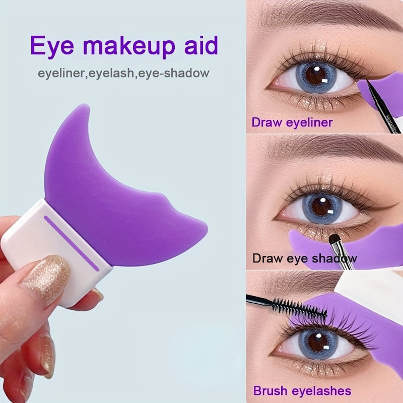 2pcs Mascara Guard Shields With Case- Eye & Eyelash Protection