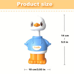 Cartoon Duckling Shake Head Duck Toy, Drop Resistant Sliding Duck