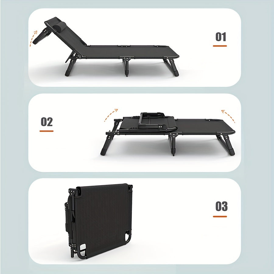Portable Folding Bed for Outdoor Camping