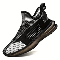 Men's Lightweight Knitted Casual Shoes For Spring And Summer