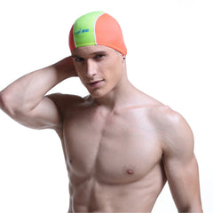Waterproof Nylon Swimming Cap for Pool and Open Water Swimmers