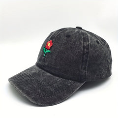 Vintage Patched Embroidered Baseball Cap for Men Women