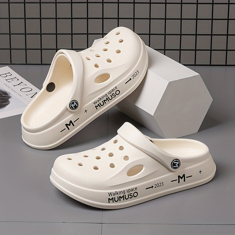 Women's Hollow Out Clogs Breathable Slip On Shoes