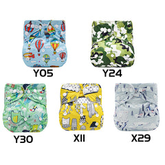 Mumsbest Cloth Diaper Washable Reusable Adjustable Nappy Pocket Diapers