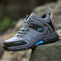 Men's Anti Collision Ankle Top Hiking Sneakers for Climbing Trekking