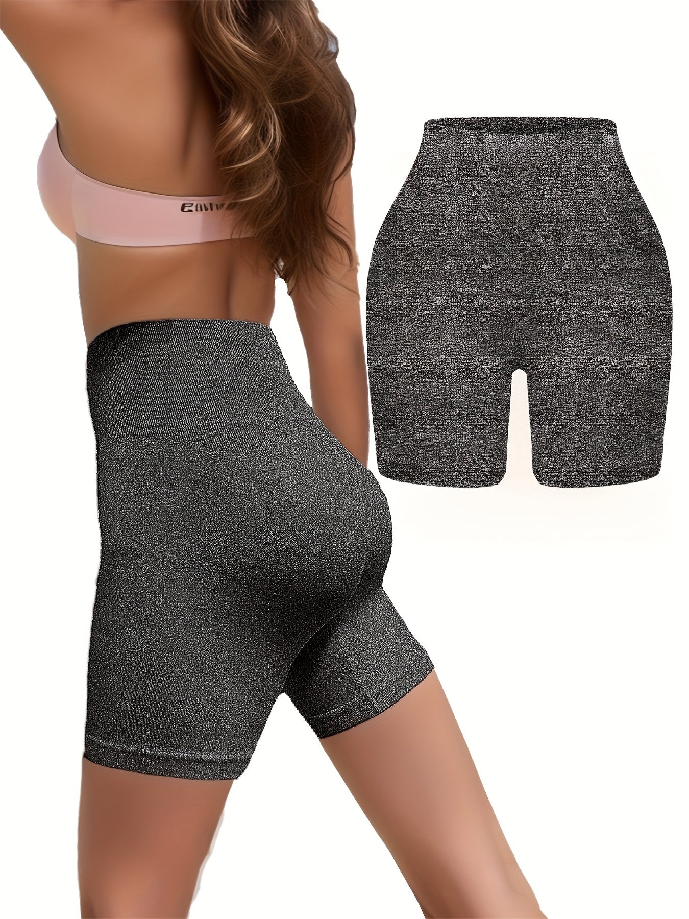 High Waist Tummy Control Biker Shorts for Women