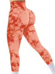 Seamless Butt Lifting Leggings Women Gym Booty Tights