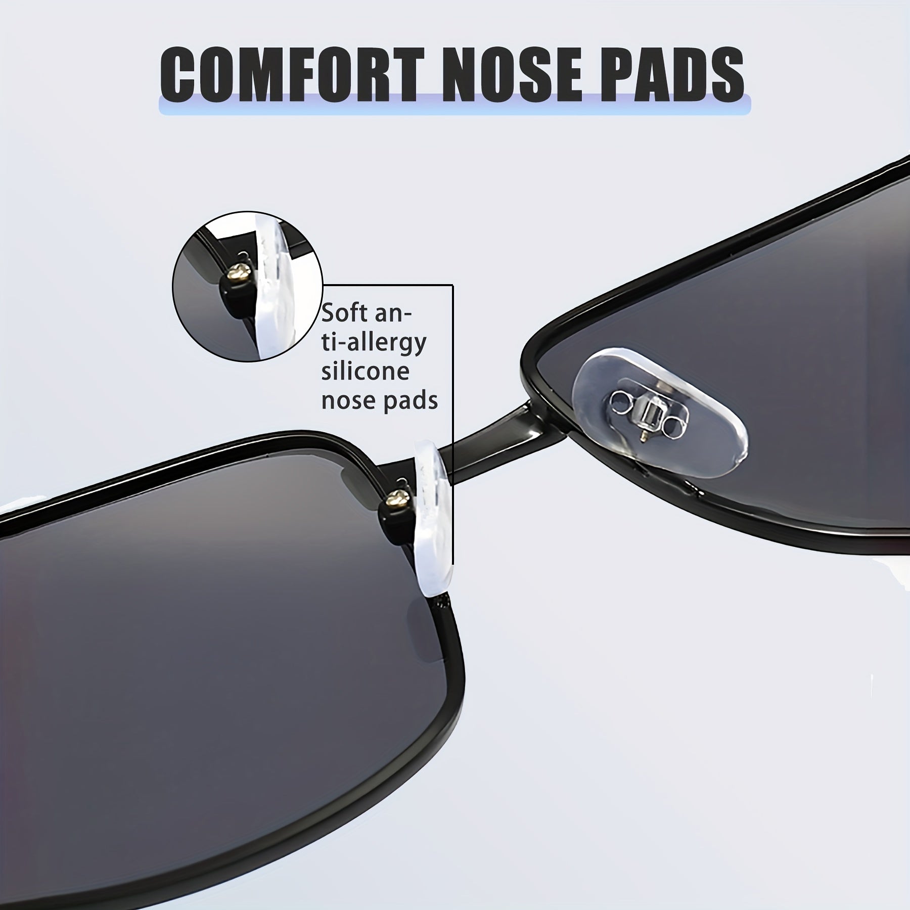 Men's Gradient Polarized Sunglasses UV Protection