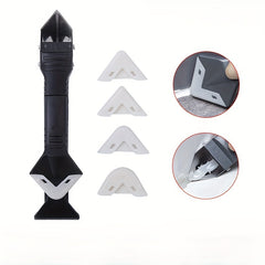 3 in 1 Silicone Caulk Tool Kit Stainless Steelhead Caulk Remover & Sealant