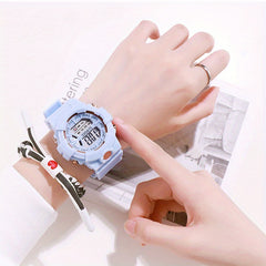 Kids LED Silicone Watch Teen Casual Gift